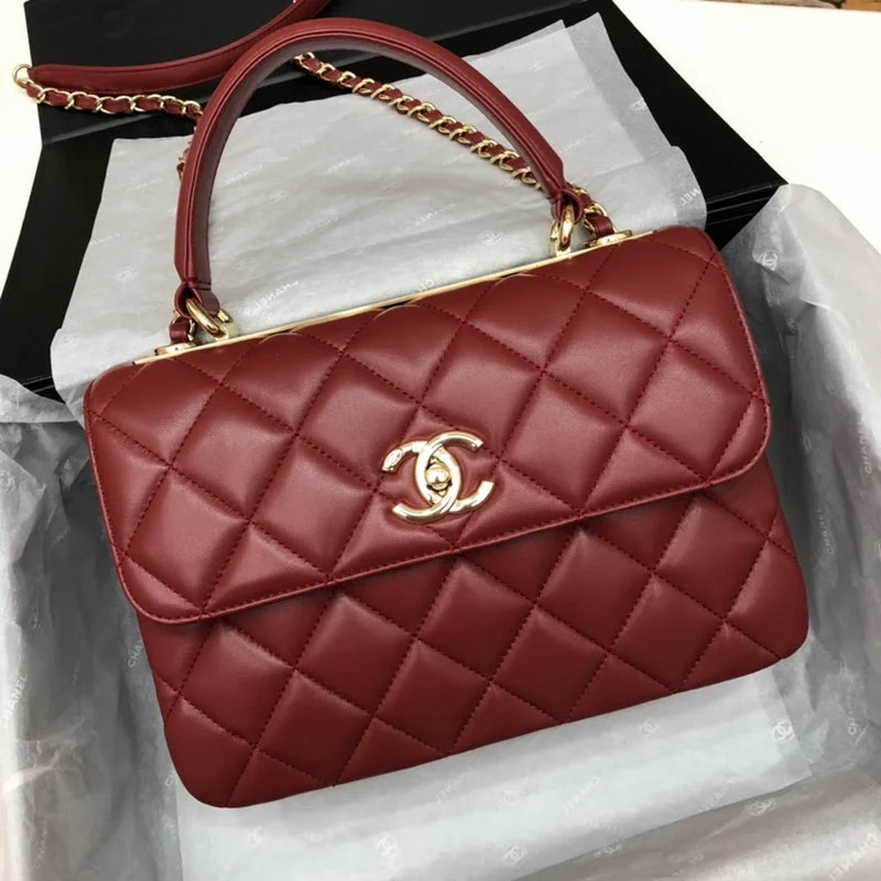 CHANEL quilted leather bag -BC - CHANEL Bags - 022