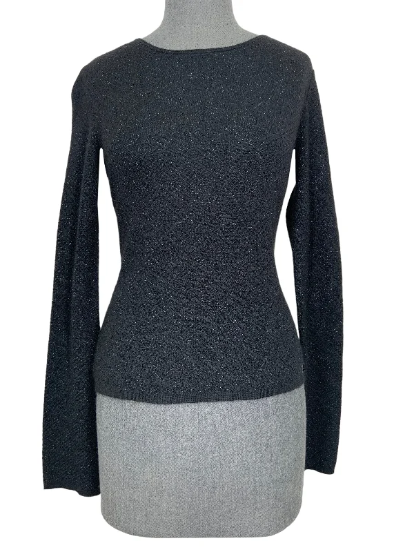 Buy CHANEL spring and summer clothing -Chanel 04A Glitter Cashmere Sweater Size L