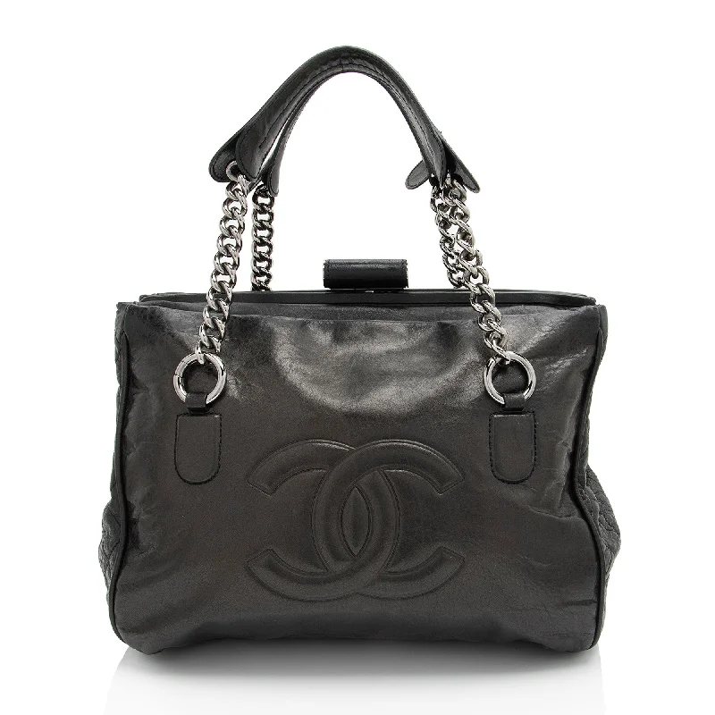 CHANEL bags for every occasion -Chanel Calfskin Perfect Day Grand Shopping Tote (SHF-0y7NE2)