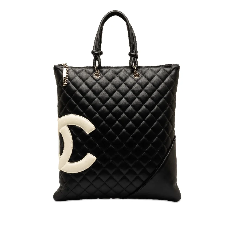 CHANEL bags for sale -Chanel Cambon Ligne Flat Tote (SHG-s5mH2f)