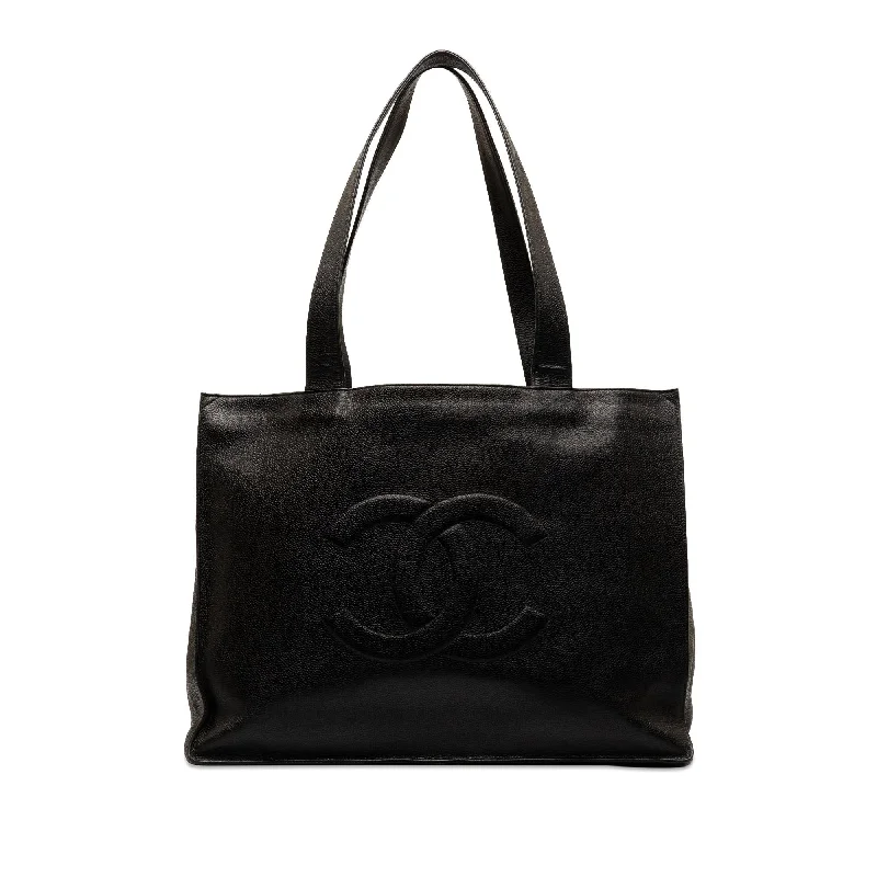 Buy CHANEL bags with fast delivery -Chanel Caviar CC Tote Bag (SHG-I2v6BJ)