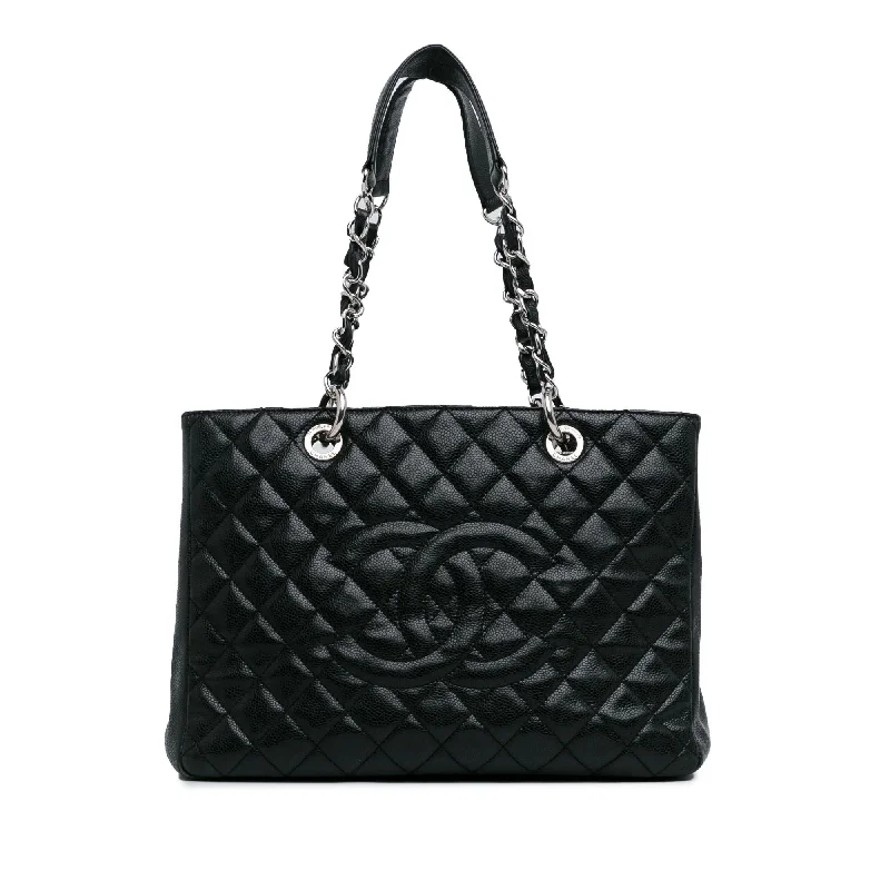 CHANEL bags for women’s fashion -Chanel Caviar Grand Shopping Tote (SHG-1HyuWU)