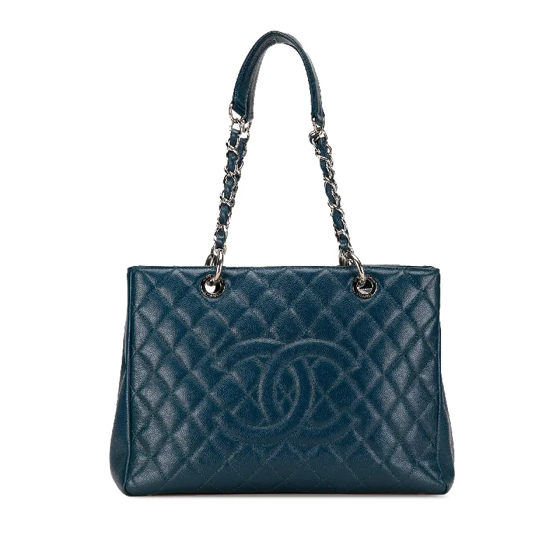 CHANEL bags for evening wear -Chanel Caviar Grand Shopping Tote (SHG-CW3bI1)