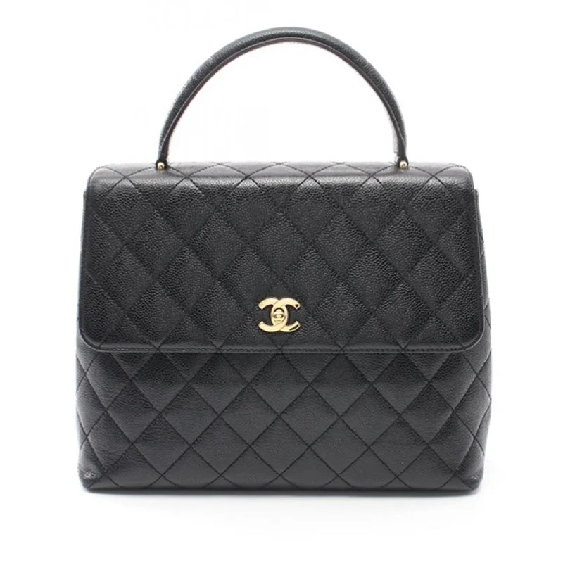 CHANEL bags for evening wear -Chanel Caviar Kelly Top Handle Bag (SHG-TzXj4g)