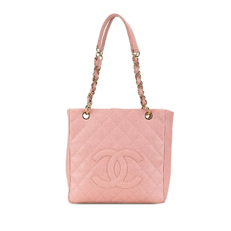 CHANEL vintage bag designs -Chanel Caviar Petite Shopping Tote (SHG-Scfqjp)