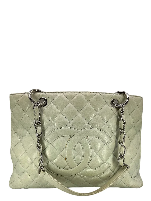 CHANEL bags in soft leather -Chanel Caviar Quilted Grand Shopping Tote GST Bag