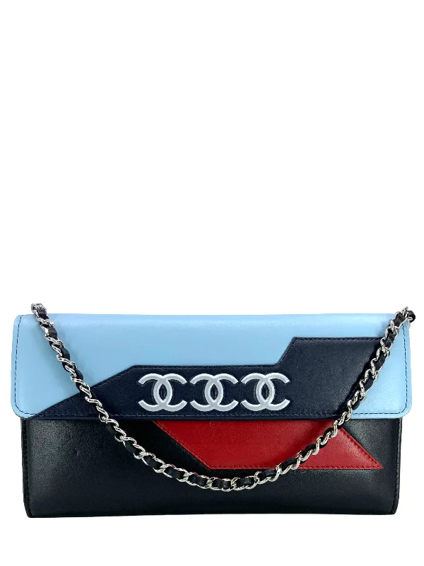 CHANEL bags with chain details -CHANEL CC Airlines Wallet On Chain Bag