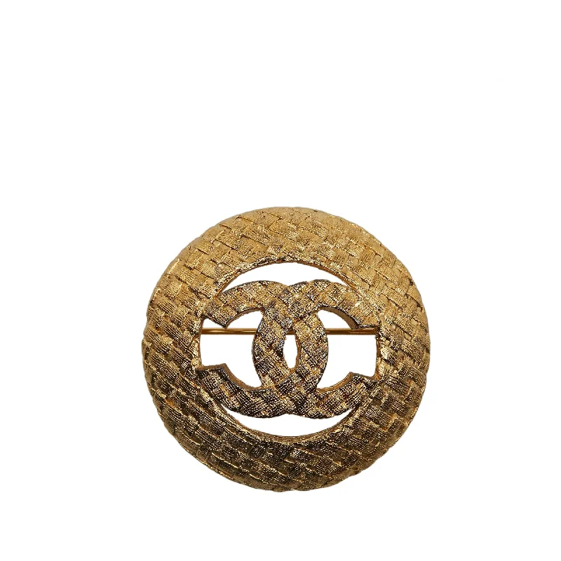 Buy CHANEL luxury jewelry for gifting -Chanel CC Brooch (SHG-Sikjp5)