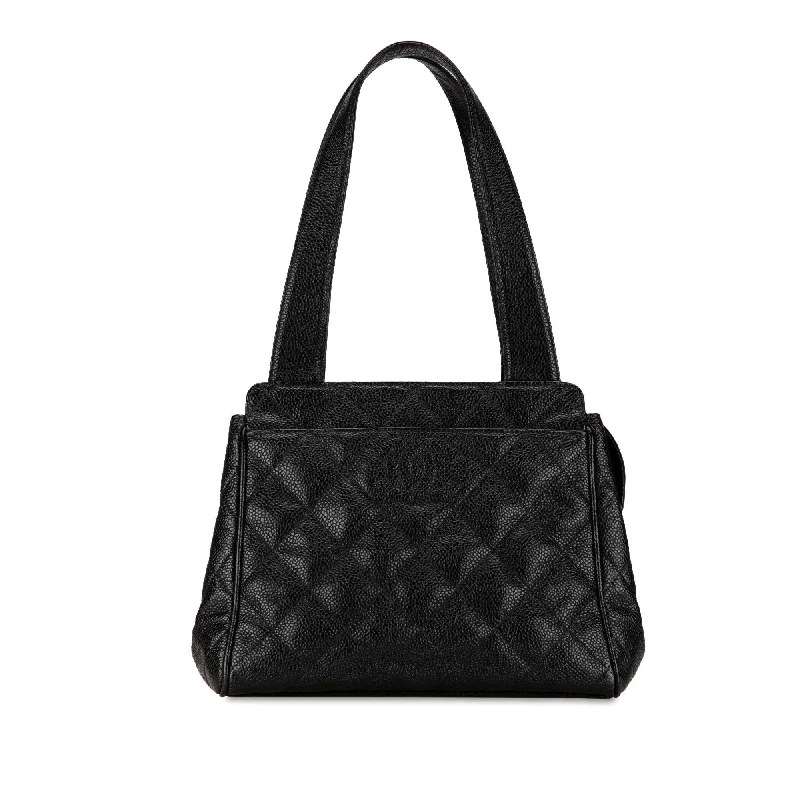 CHANEL bags for classy women -Chanel CC Caviar Handbag (SHG-o8Ct4b)