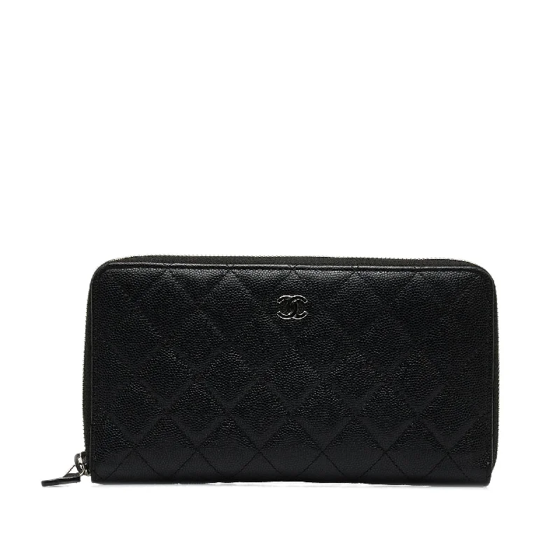 New CHANEL bag releases for 2025 -Chanel CC Caviar Zip Around Wallet (SHG-jpp6SG)