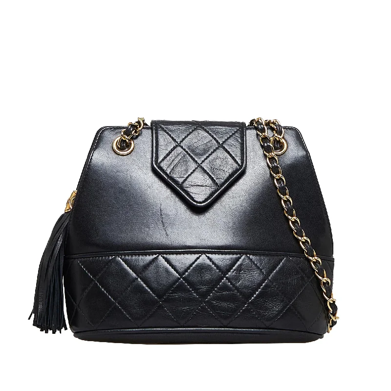 CHANEL large flap bag -Chanel CC Matelasse Chain Crossbody (SHG-jpsFwR)