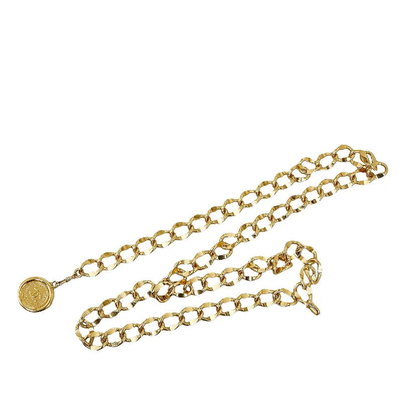 Chanel CC Medallion Chain-Link Belt - 36 / 92 (SHG-9jqQNh)