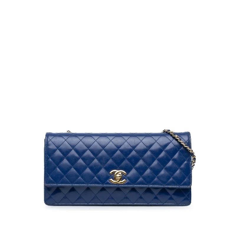 Chanel CC Quilted Patent Long Flap (SHG-WftxAP)