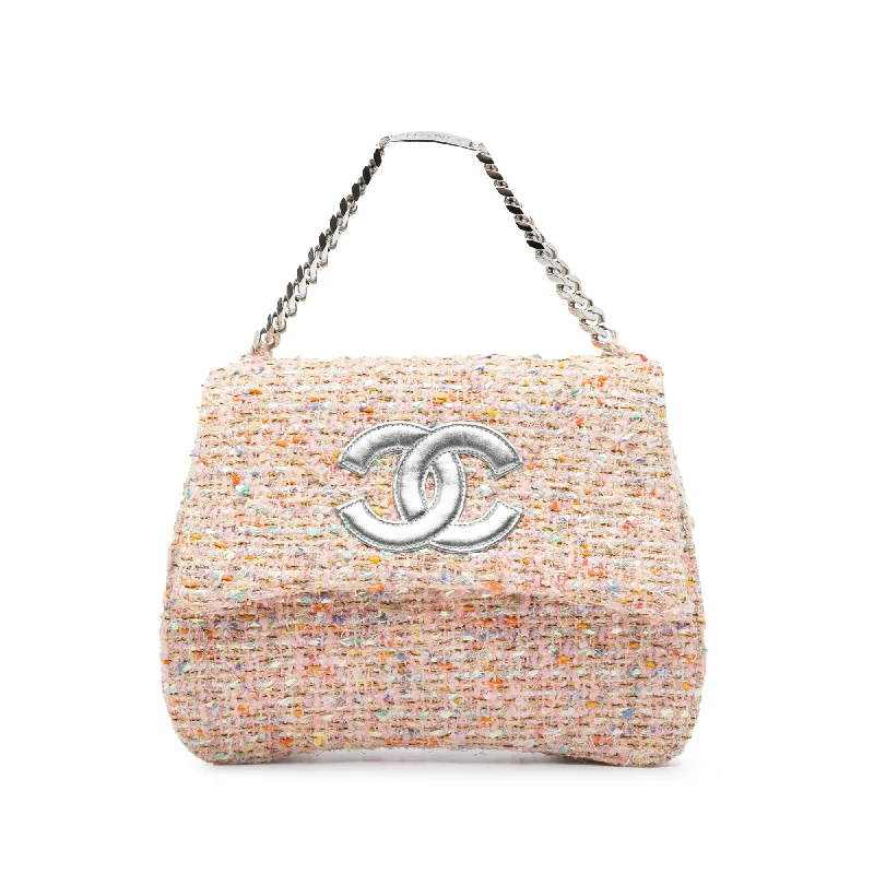 Chanel CC Tweed Flap (SHG-LRSREN)