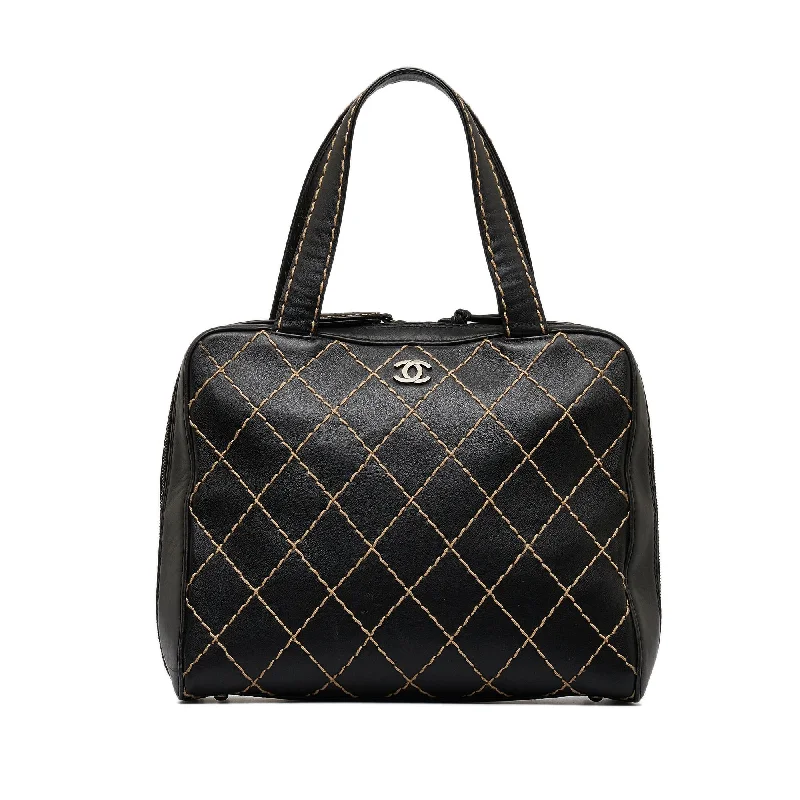 Trendy CHANEL handbags for women -Chanel Cc Wild Stitch Handbag (SHG-fSzRiQ)