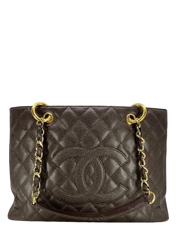 CHANEL bags with unique textures -Chanel GST Grand Shopping Tote Bag