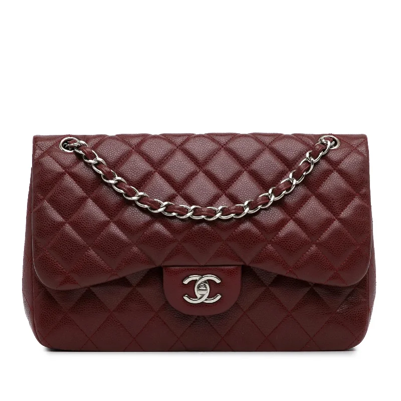 CHANEL bags with customized features -Chanel Jumbo Classic Caviar Double Flap (SHG-KjVUlS)