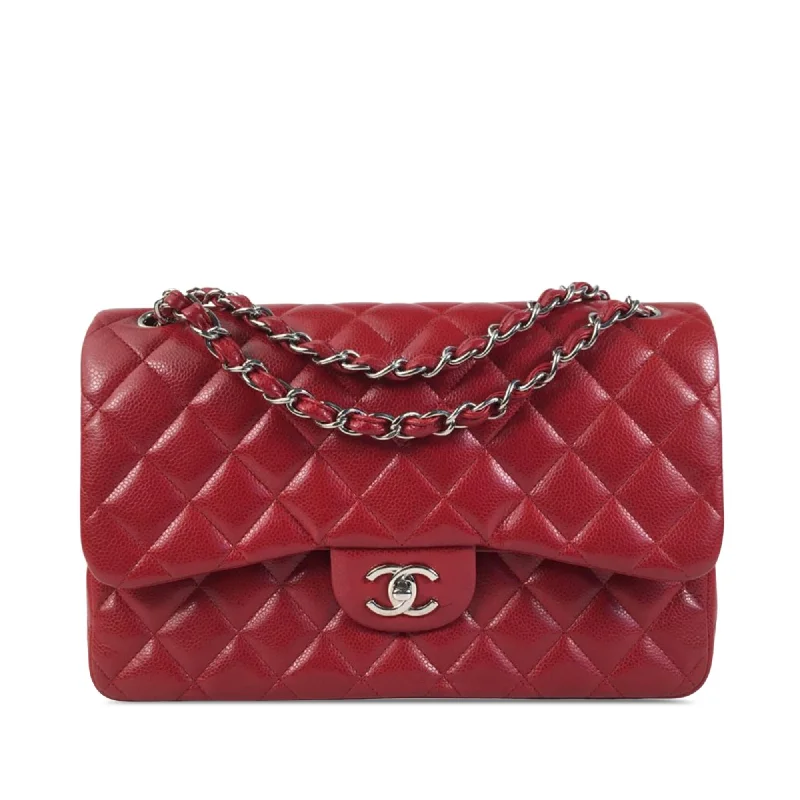 Luxury CHANEL bags for women -Chanel Jumbo Classic Caviar Double Flap (SHG-mP5ILT)