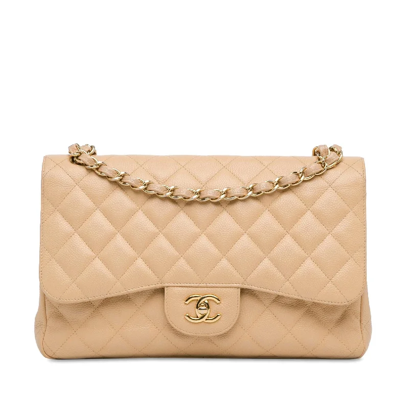 Buy CHANEL bags with fast shipping -Chanel Jumbo Classic Caviar Double Flap (SHG-VsT6Cu)