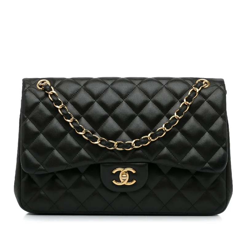 New luxury CHANEL bags for 2025 -Chanel Jumbo Classic Lambskin Double Flap (SHG-36CLxd)