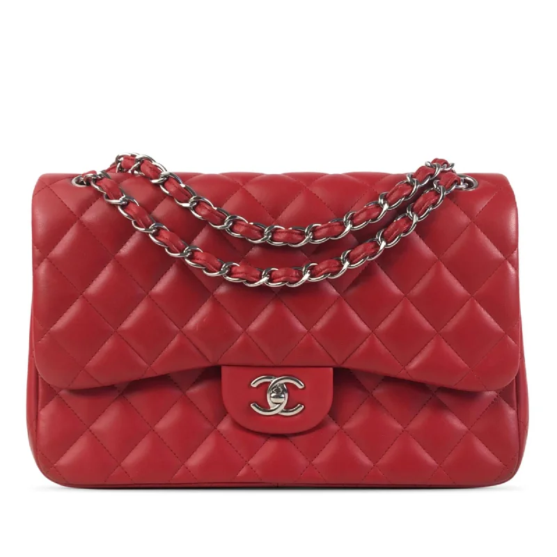 Buy CHANEL bags with high-quality craftsmanship -Chanel Jumbo Classic Lambskin Double Flap (SHG-430UAz)