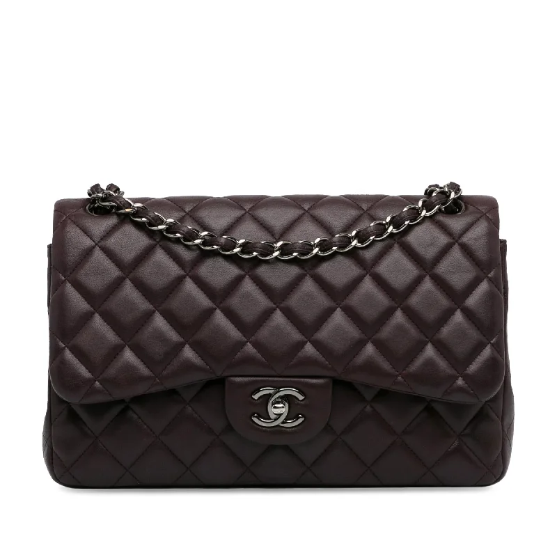 Stylish CHANEL bags with modern appeal -Chanel Jumbo Classic Lambskin Double Flap (SHG-dw9RFk)