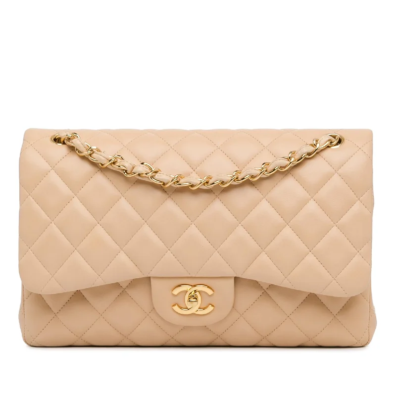 Buy CHANEL bags in exclusive designs -Chanel Jumbo Classic Lambskin Double Flap (SHG-FtOyqZ)