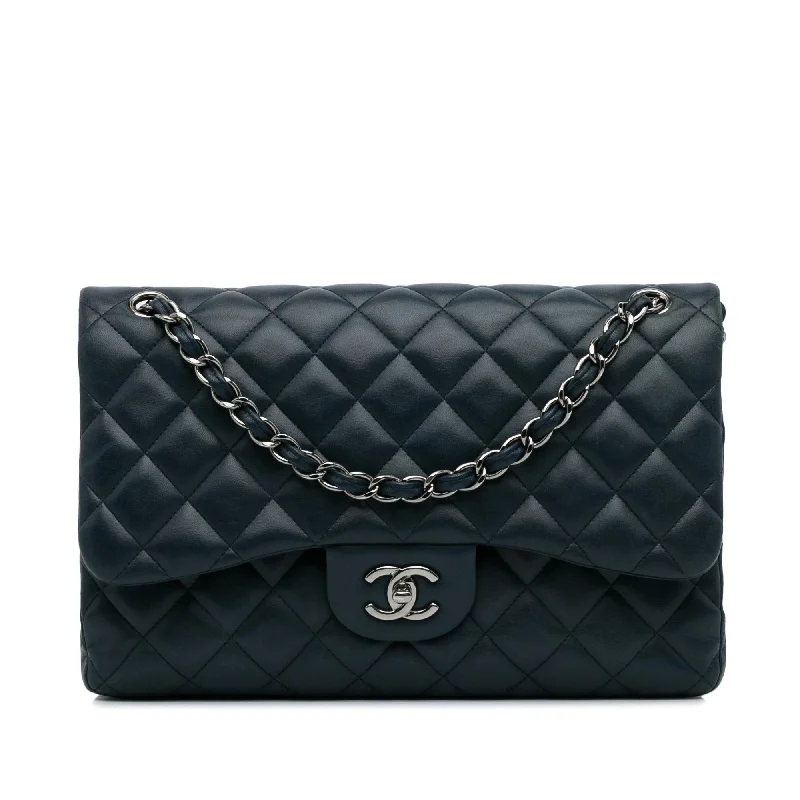 Buy CHANEL bags with timeless design -Chanel Jumbo Classic Lambskin Double Flap (SHG-LJjFs9)