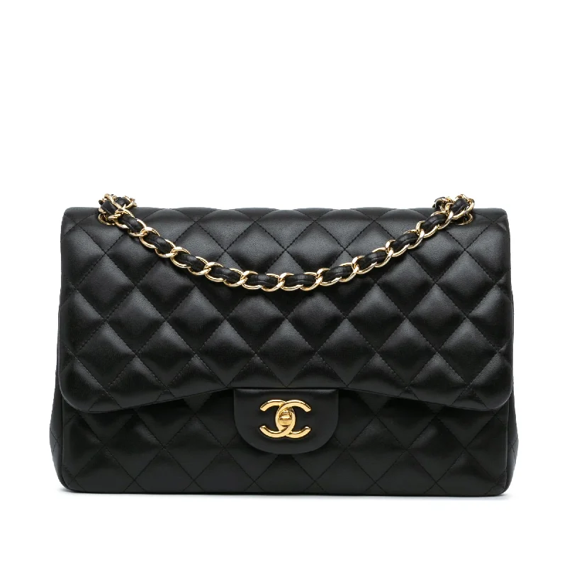 Buy CHANEL bags with fast shipping -Chanel Jumbo Classic Lambskin Double Flap (SHG-np3lhQ)