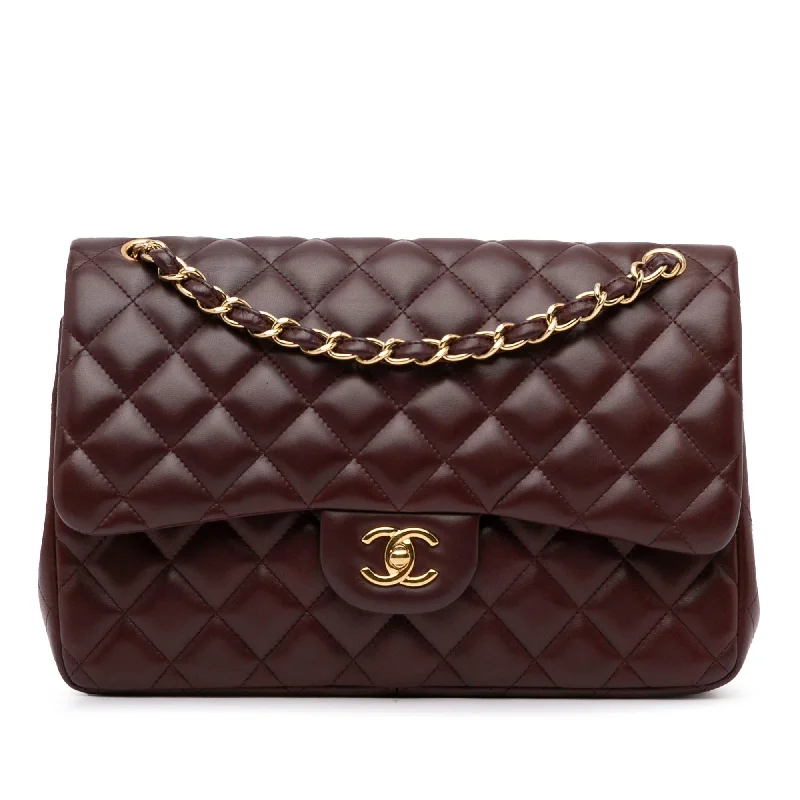 CHANEL bags for high-end fashion -Chanel Jumbo Classic Lambskin Double Flap (SHG-osJRK4)