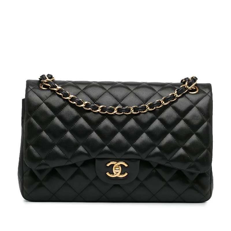 Buy CHANEL bags with high-quality materials -Chanel Jumbo Classic Lambskin Double Flap (SHG-yj9hwp)