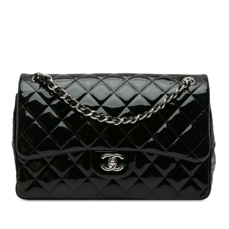 Popular CHANEL bag collections -Chanel Jumbo Classic Patent Double Flap (SHG-gJqseL)