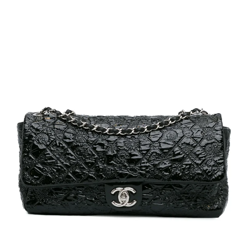 Chanel Jumbo Patent Lucky Symbols Flap (SHG-IatIl6)