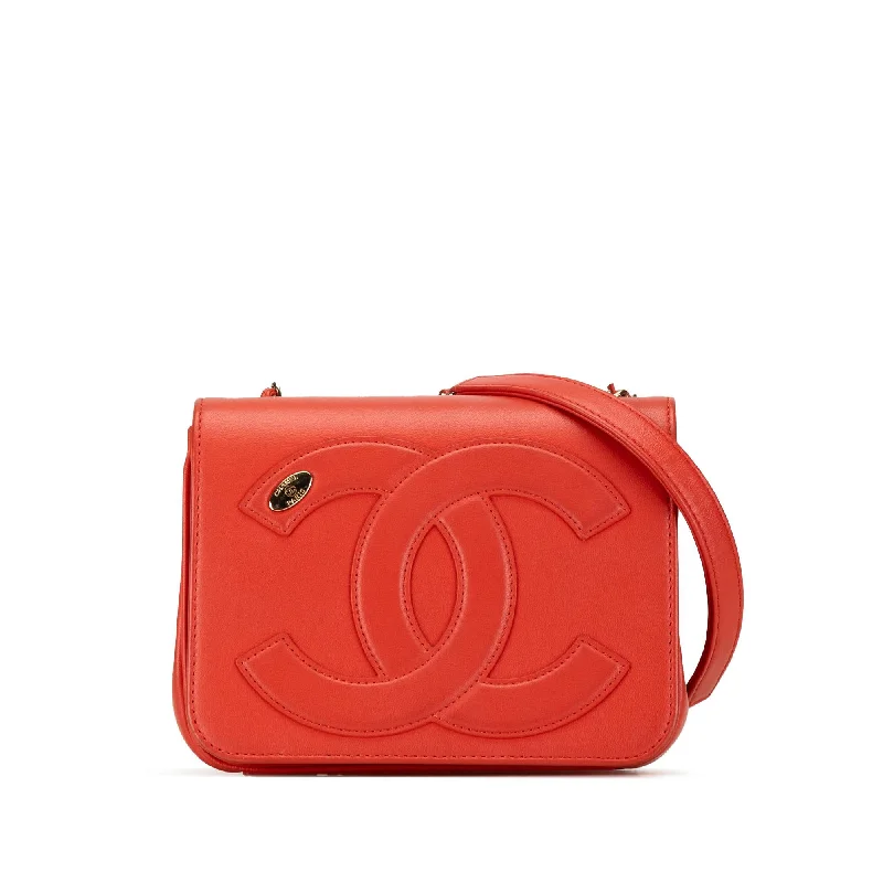 Chanel Lambskin CC Mania Flap (SHG-tji0DD)