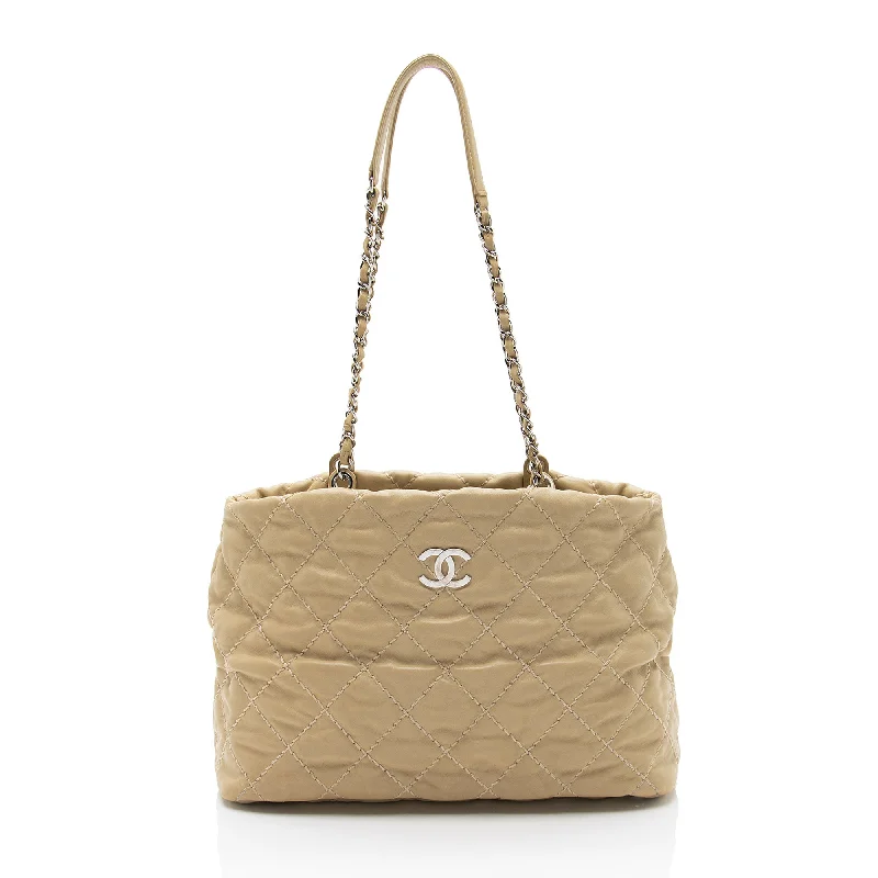 CHANEL mini flap bags -Chanel Lambskin Love Me Tender Large Tote (SHF-VAozPR)