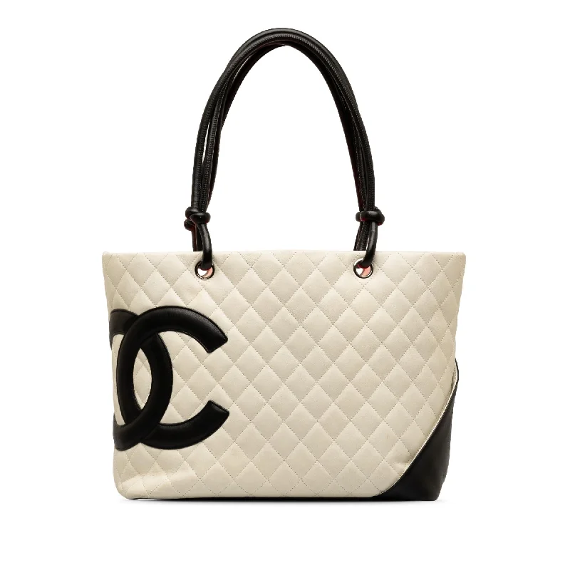 CHANEL 2025 collection bags -Chanel Large Cambon Ligne Tote (SHG-g6ZroL)