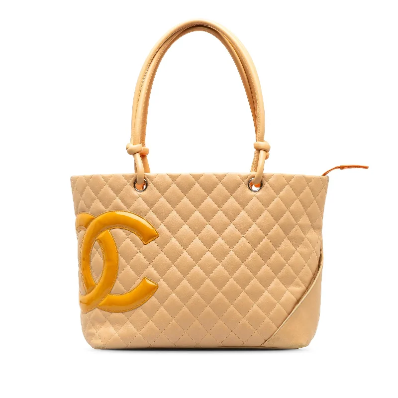 CHANEL vintage bag designs -Chanel Large Cambon Ligne Tote (SHG-kZU6ZH)