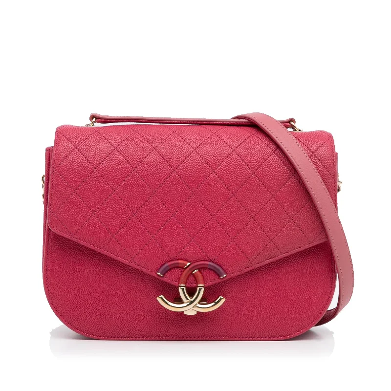 Chanel Medium Calfskin Cuba Flap (SHG-Gn2QvA)