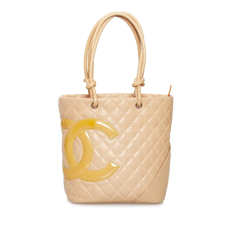 CHANEL Coco Handle bag -Chanel Medium Cambon Ligne Tote (SHG-FnOs12)