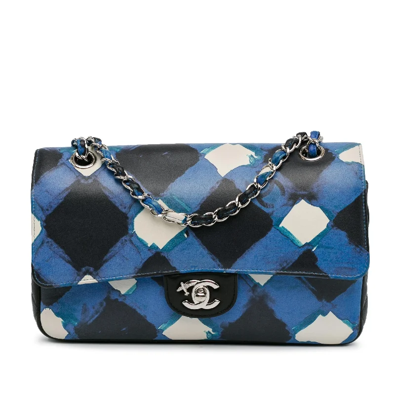 Classic CHANEL bags in modern colors -Chanel Medium Classic Airline Double Flap (SHG-rWjkev)