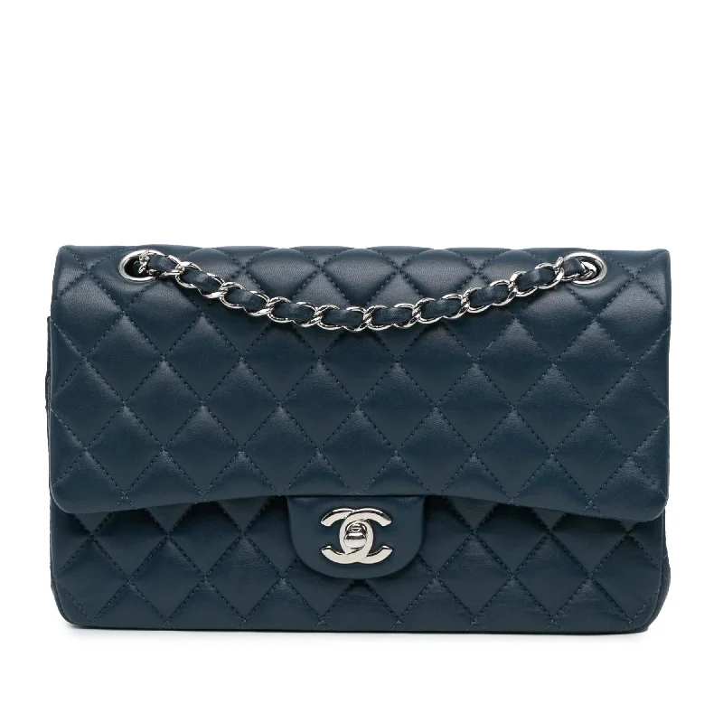 Luxury CHANEL bags for women -Chanel Medium Classic Lambskin Double Flap (SHG-35Xgum)