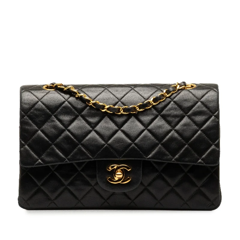 Popular CHANEL bags for fashion lovers -Chanel Medium Classic Lambskin Double Flap (SHG-9pZcmQ)