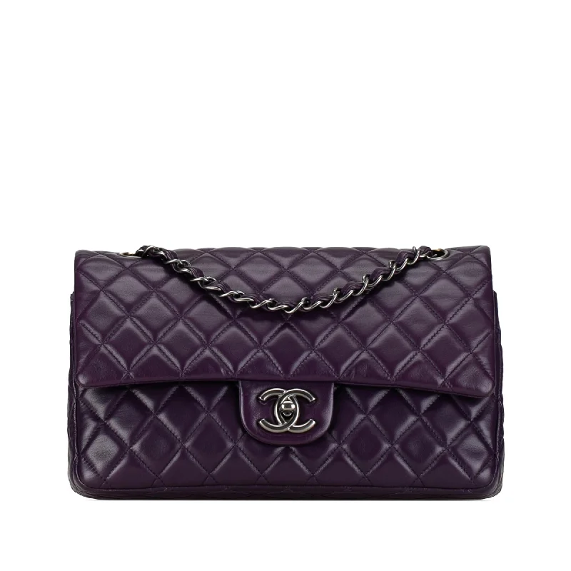 CHANEL bags for sale -Chanel Medium Classic Lambskin Double Flap (SHG-HBz089)