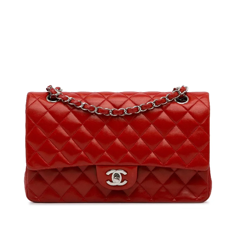 Stylish CHANEL bags for luxury lovers -Chanel Medium Classic Lambskin Double Flap (SHG-jANftr)