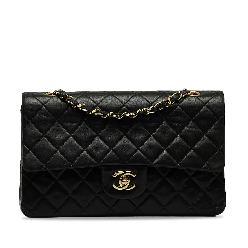 CHANEL bags for high-end fashion -Chanel Medium Classic Lambskin Double Flap (SHG-veZ7dq)