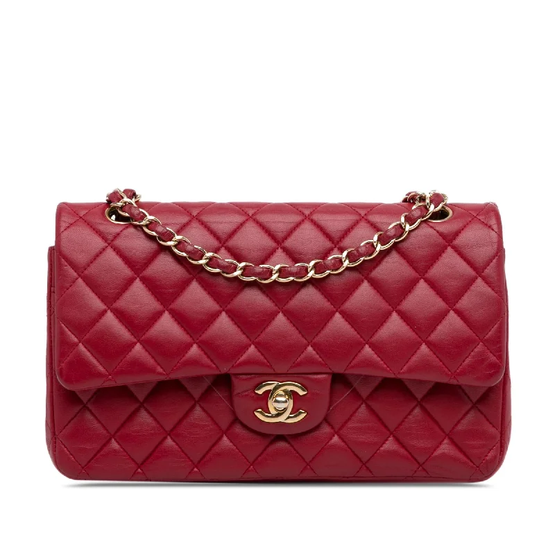 CHANEL bags for women’s fashion -Chanel Medium Classic Lambskin Double Flap (SHG-VyY1OR)