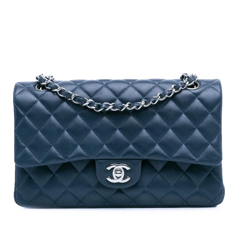 Designer CHANEL handbags for special occasions -Chanel Medium Classic Lambskin Double Flap (SHG-Zld1fh)