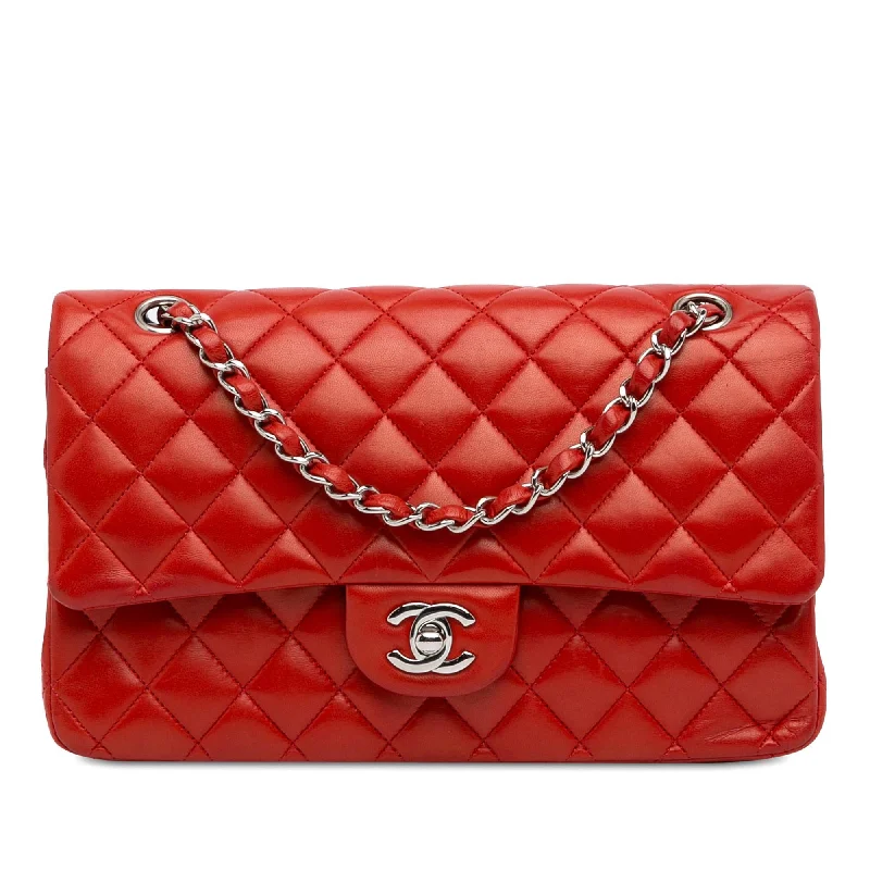 Buy CHANEL bags in exclusive colors -Chanel Medium Classic Lambskin Double Flap (SHG-zQnKMr)