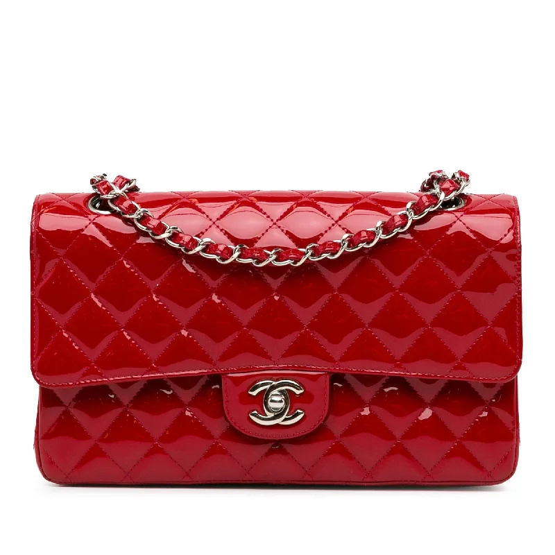 Buy CHANEL bags with fast delivery -Chanel Medium Classic Patent Double Flap (SHG-3RWLQC)