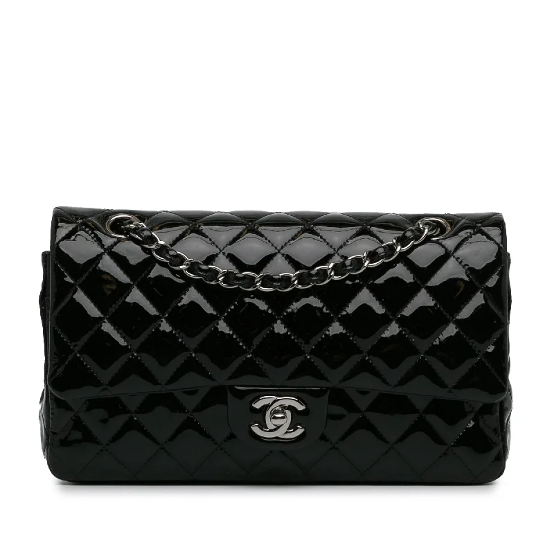 Buy CHANEL bags with original design -Chanel Medium Classic Patent Double Flap (SHG-LOFzHY)